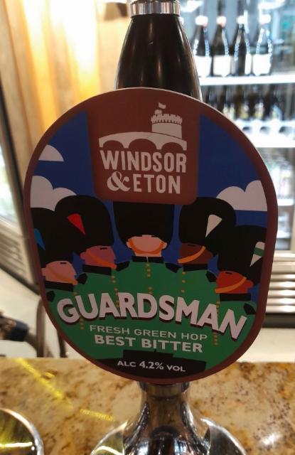 Guardsman Fresh Green Hop 4.2%, Windsor & Eton Brewery, England