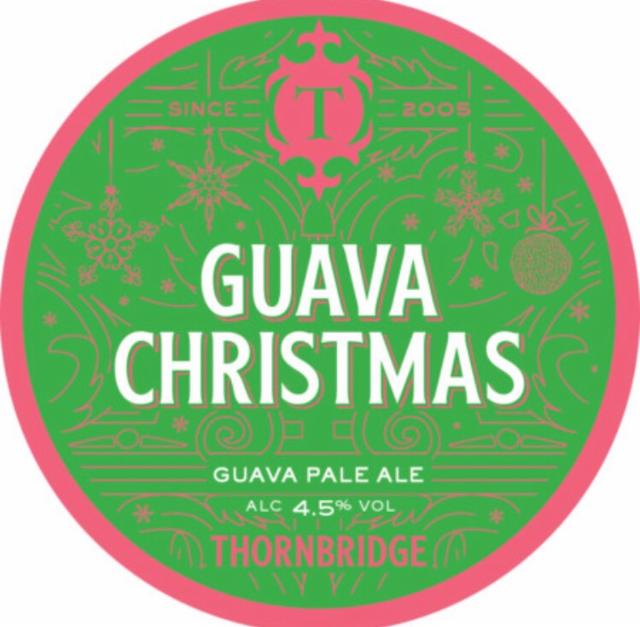 Guava Christmas 4.5%, Thornbridge Brewery, England