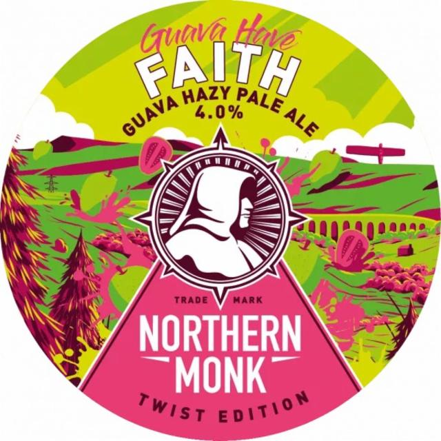 Guava Have Faith 4.0%, Northern Monk Brew Co., England