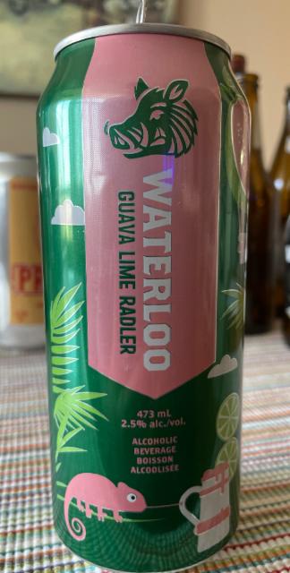 Guava Lime Radler 2.5%, Waterloo Brewing Co, Canada