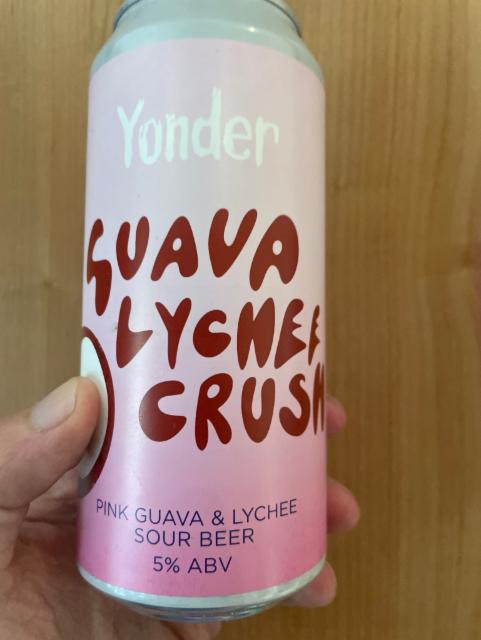 Guava Lychee Crush 5.0%, Yonder Brewing, England