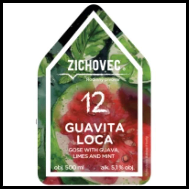 Guavita Loca 12 5.1%, Rodinný Pivovar Zichovec, Czech Republic