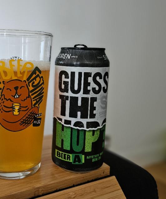 Guess The Hop Beer A 5.5%, Siren Craft Brew, England