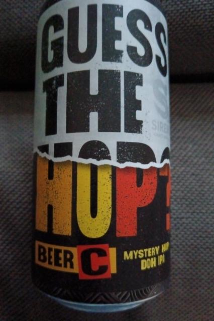 guess the hop beer c 5.5%, Siren Craft Brew, England