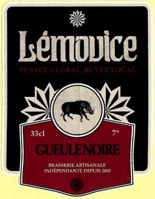 Gueule Noire 7.0%, Brasserie Artisanale Lémovice, France