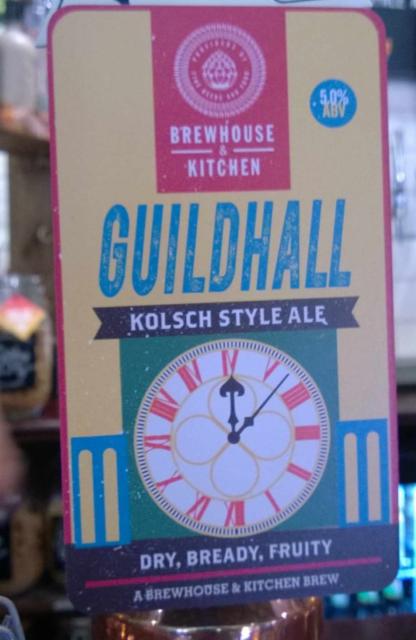 Guildhall 5.0%, Brewhouse & Kitchen, England