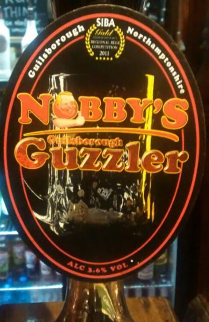 Guilsborough Guzzler 3.6%, Nobby's Brewery, England