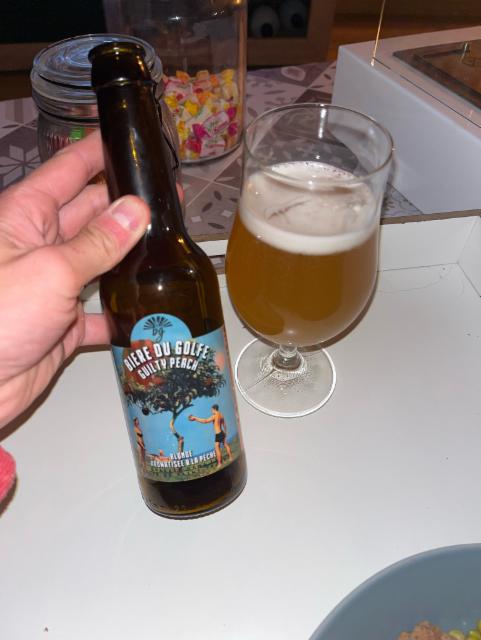 Guilty Peach 4.0%, Brasserie Artisanale Du Golfe, France