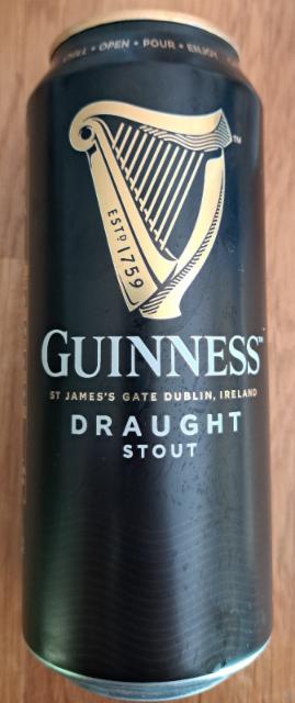 Guinness Draught Stout, Guinness & Co James Gate, Dublin 8