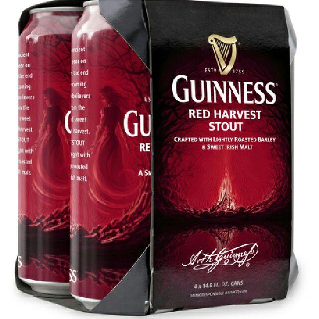 Guinness Red Harvest Stout 4.1%, Guinness (Diageo), Ireland
