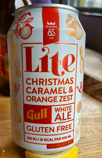 Gull Lite Christmas Caramel & Orange Zest 4.4%, Ölgerðin Egill Skallagrímsson, Iceland