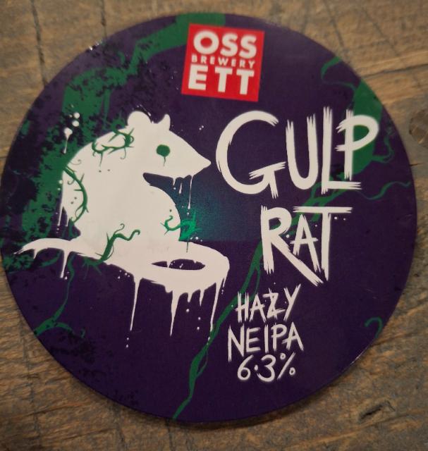 Gulp Rat 6.3%, Ossett Brewery, England