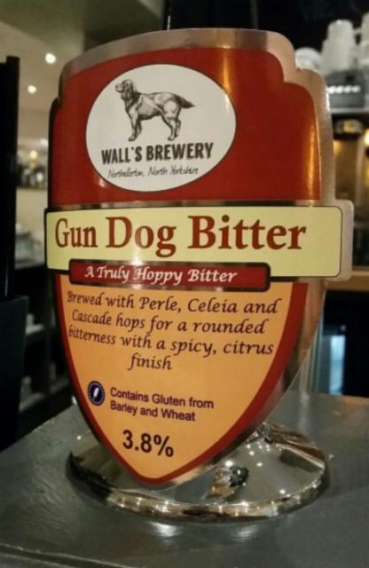 Gun Dog Bitter 3.8%, Wall's County Town Brewery, England
