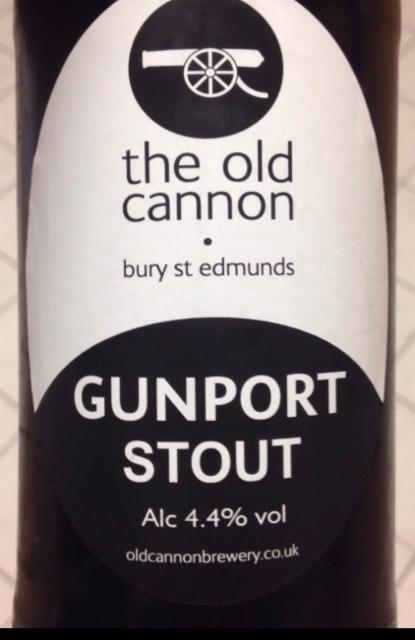 Gunport Stout 4.4%, The Old Cannon, England
