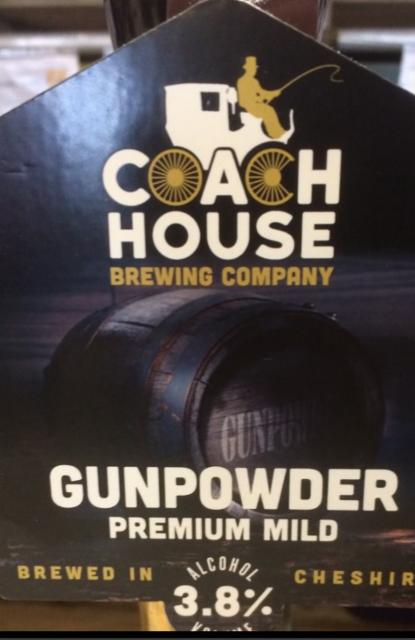 Gunpowder Premium Mild 3.8%, The Coach House Brewing Co, England