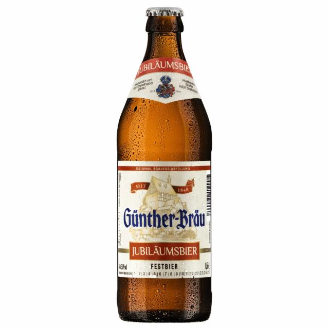 Günther-Bräu Jubiläumsbier 5.5%, Günther-Bräu, Germany