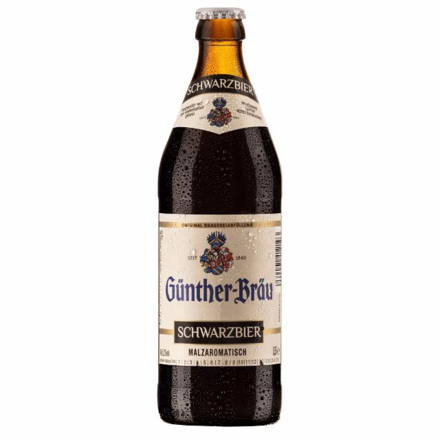 Günther-Bräu Schwarzbier 5.2%, Günther-Bräu, Germany