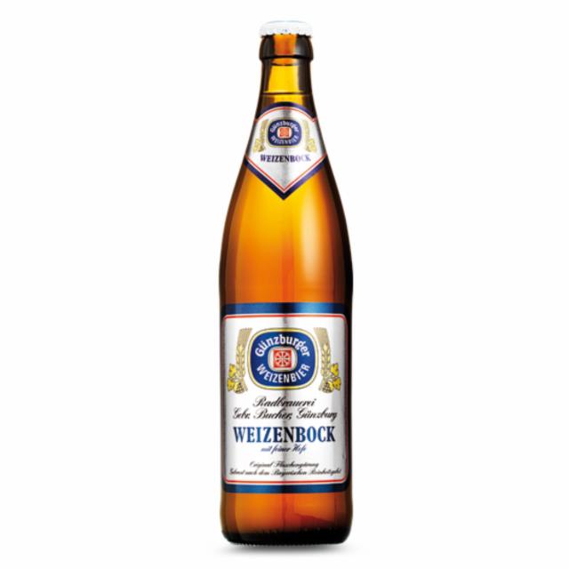 Günzburger Weizenbock 6.6%, Radbrauerei Gebr. Bucher, Germany