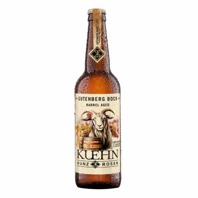 Gutenberg Bock 2024 9.0%, Kuehn Kunz Rosen, Germany