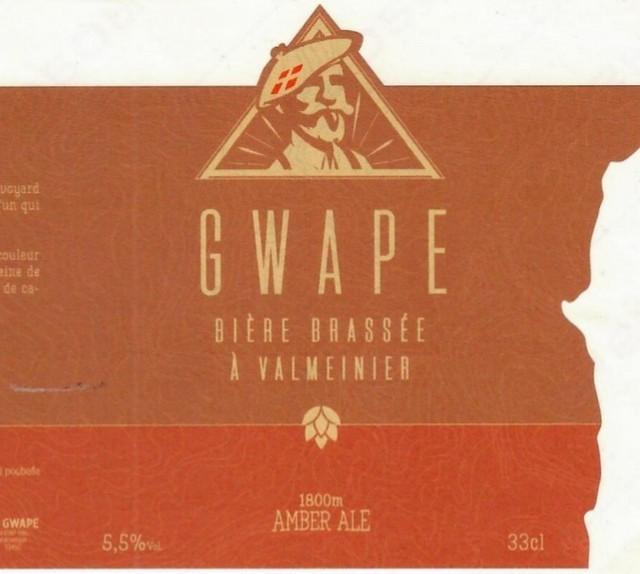 Gwape Amber Ale 5.5%, Gwape, France