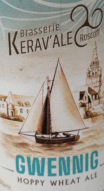 gwenning 4.5%, Brasserie Kerav'Ale Rosko, France