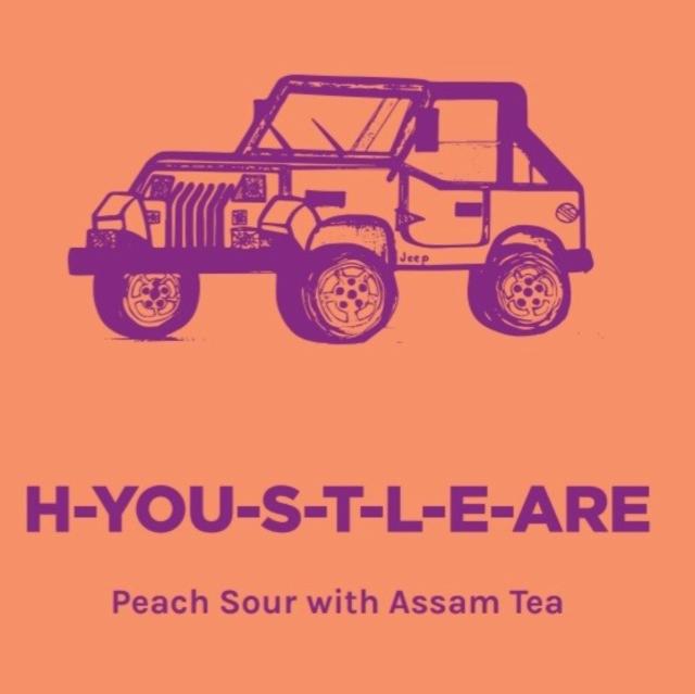 H-YOU-S-T-L-E-ARE 5.5%, Pomona Island Brew Co, England