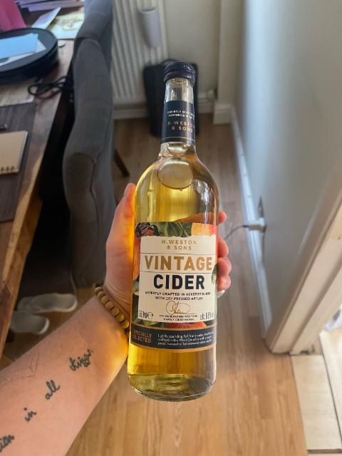 H. Weston & Sons Vintage Cider, ALDI Stores UK