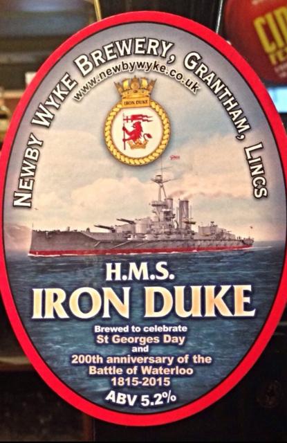 H.M.S. Iron Duke 5.2%, Newby Wyke Brewery, England