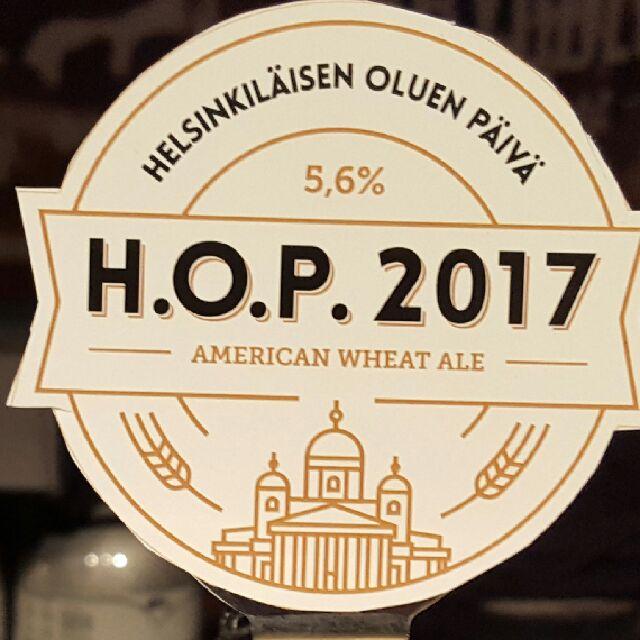 H.O.P. 2017 5.6%, Helsinki Bryggeri Brewhouse (Royal Unibrew), Finland