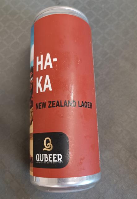 Ha-ka New Zealand Lager, Qubeer