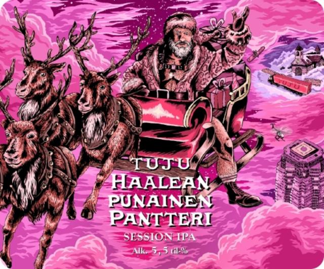 Haalean Punainen Pantteri 5.5%, Panimoyhtiö Tuju, Finland