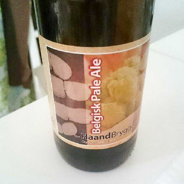 Belgisk Pale Ale 6.5%, Haandbryggeriet AS, Norway