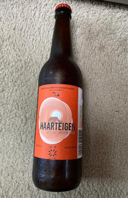 Haarteigen India Pale Ale 4.7%, Hardanger Handbryggeri, Norway