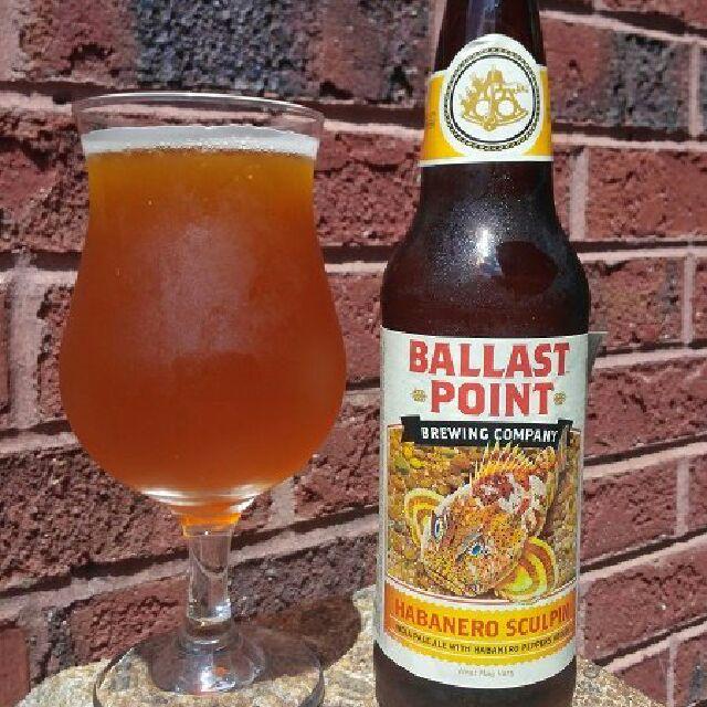 Habanero Sculpin 7.0%, Ballast Point Brewing Company, United States