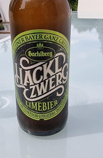 Hackl Zwerg Limebier 2.6%, Brauerei Hacklberg, Germany