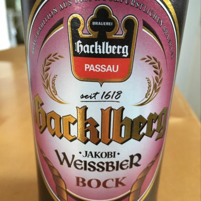 Hacklberg Weissbier Bock 7.5%, Brauerei Hacklberg, Germany