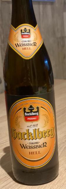 Hacklberg Weißbier Hell 5.5%, Brauerei Hacklberg, Germany