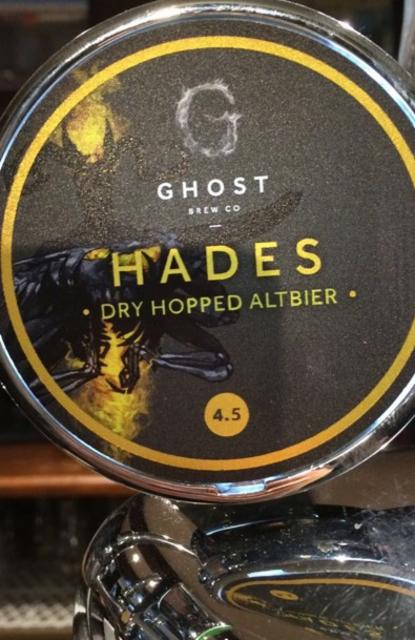 Hades 4.5%, Ghost Brew Co., England