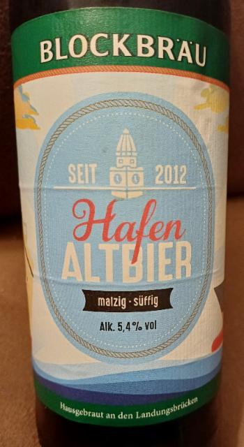 Hafen Altbier, Blockbräu