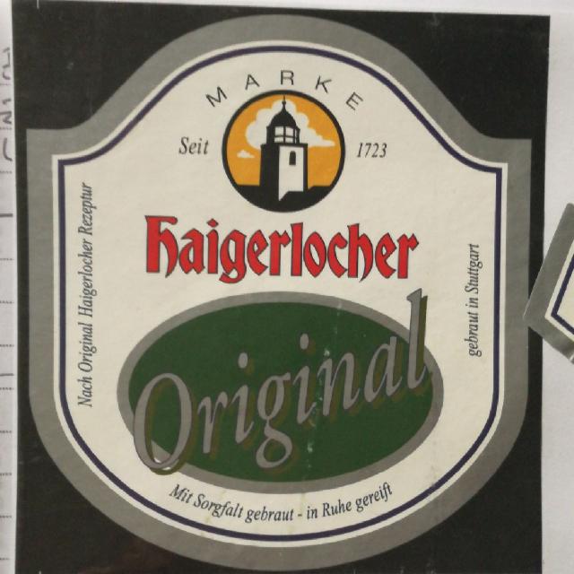 Haigerlocher Original 4.9%, Dinkelacker-Schwaben Bräu, Germany