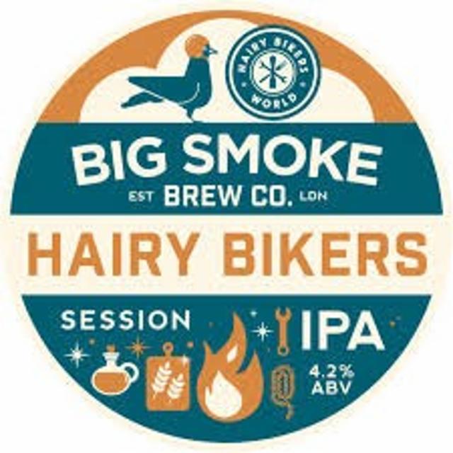 Hairy bikers 4.2%, Big Smoke Brew Co., England