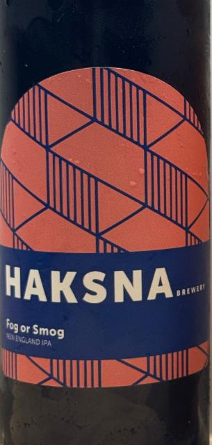 Haksna Fog or smog 6.7%, Haksna Brewery, Czech Republic