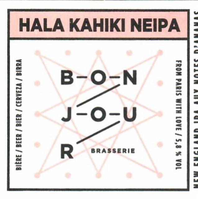 Hala Kahiki NEIPA 5.8%, Bonjour Brasserie [Closed], France