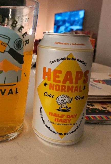 Half Day Hazy, Heaps Normal