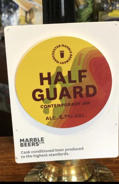 Half Guard 6.7%, Marble Beers, England