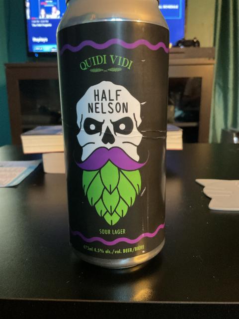 Half Nelson Sour Lager 4.5%, Quidi Vidi Brewing Company, Canada