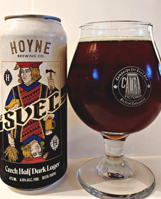 Half Svec Dark 4.9%, Hoyne Brewing, Canada