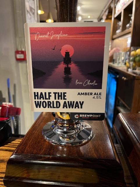 Half The World Away 4.8%, Brewpoint Brewery (Wells & Co), England