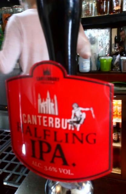 Halfling IPA 3.5%, Canterbury Brewers, England