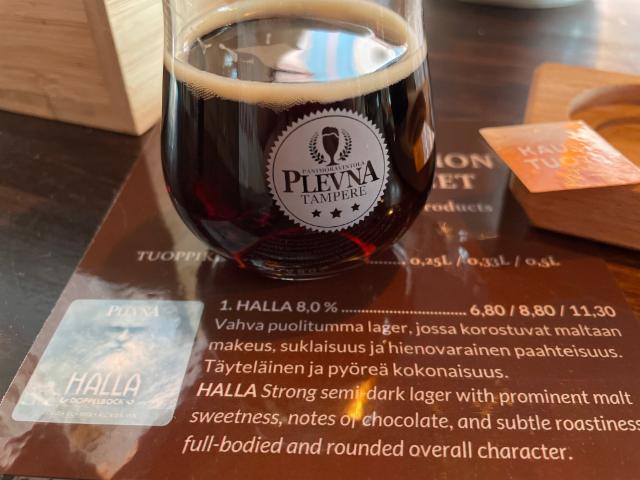 Halla 8.0%, Plevna / Koskipanimo, Finland